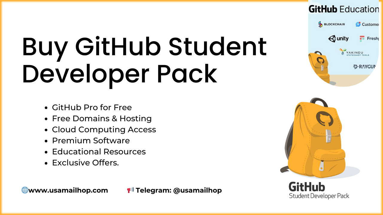 Buy GitHub Student Developer Pack