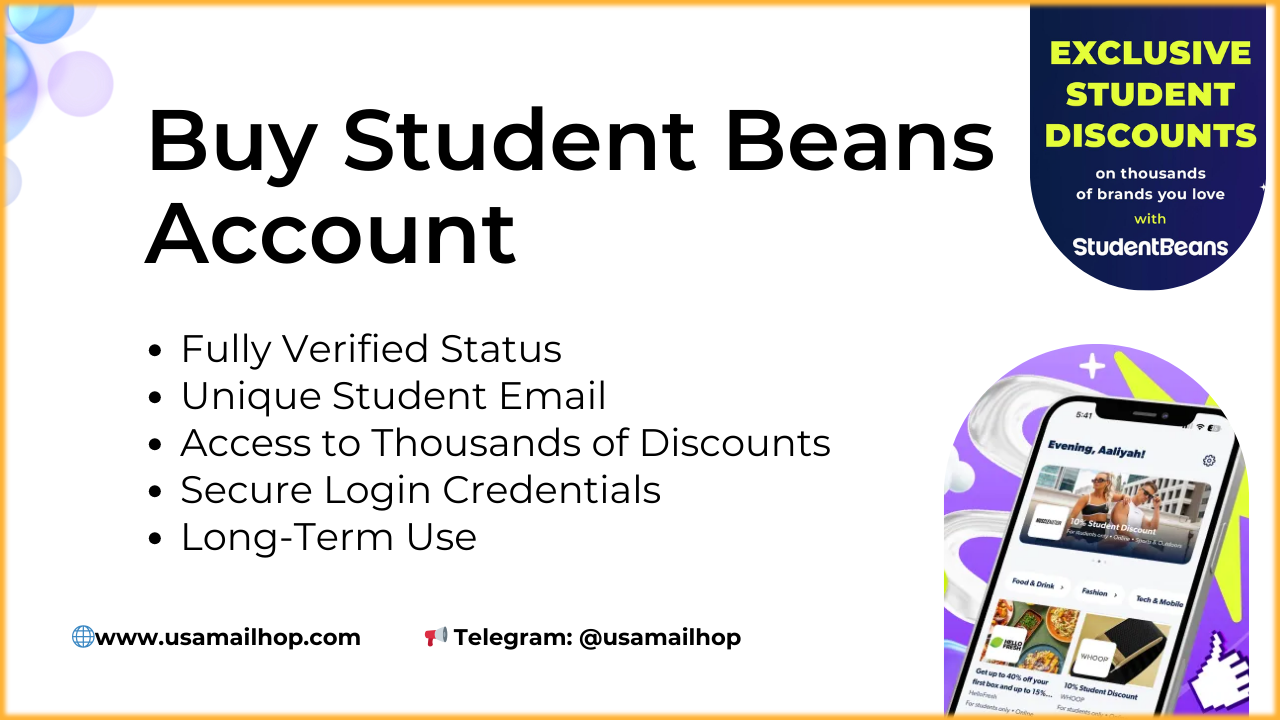 Buy Student Beans Account